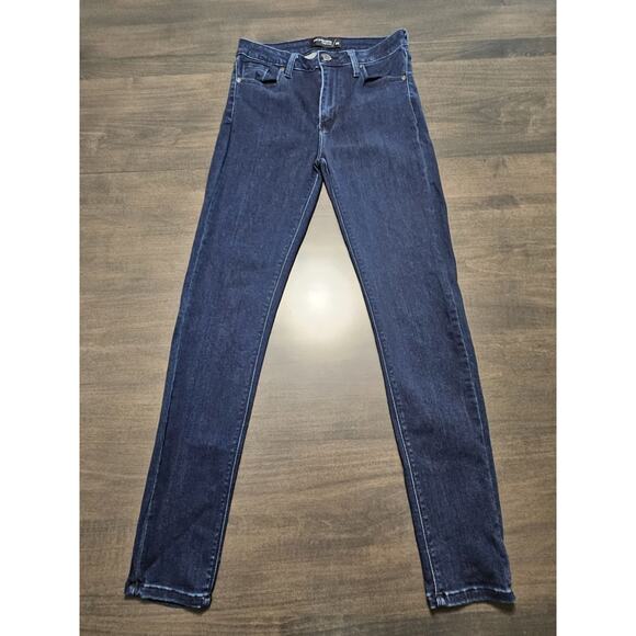 Just Black Denim - Women's Size 28 Just Black Denim Jeans Made In USA Mid Rise Skinny Stretch
